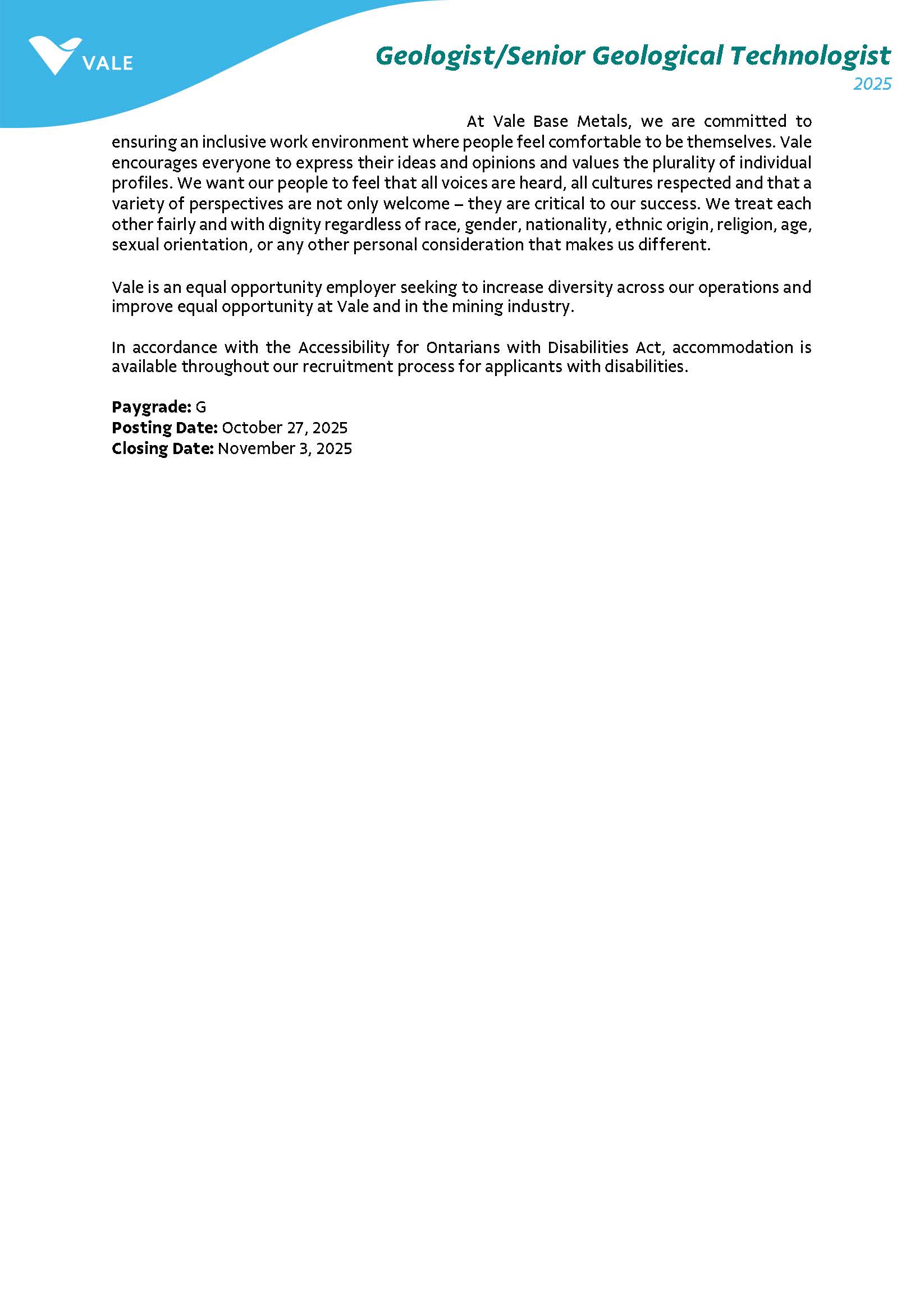 Job Posting Geologist Page 3