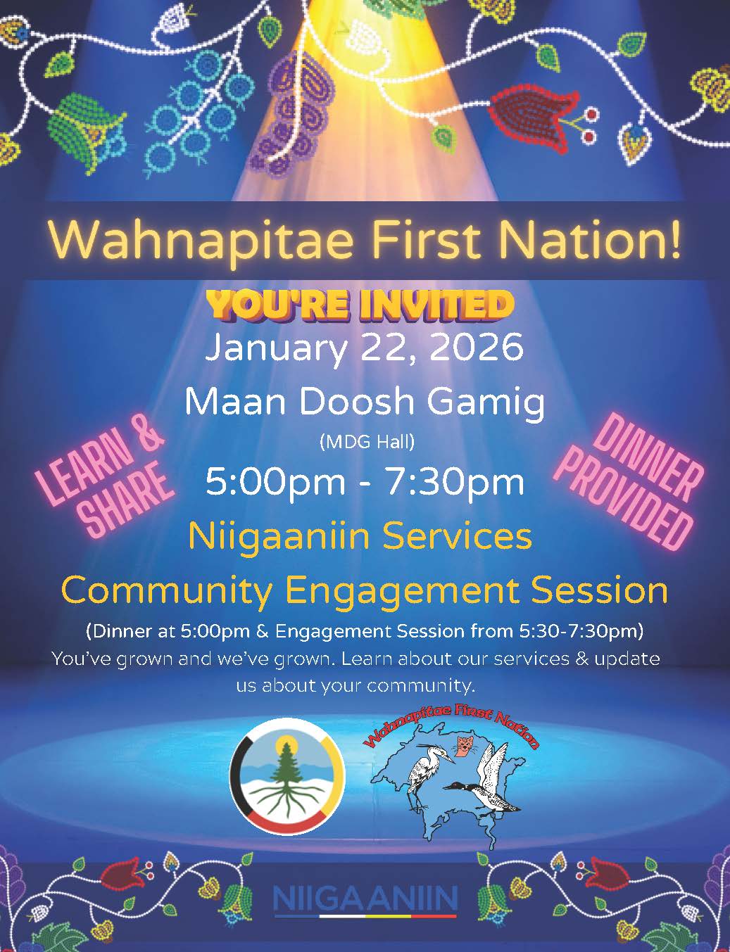 Niigaaniin Services - Community Engagement Session