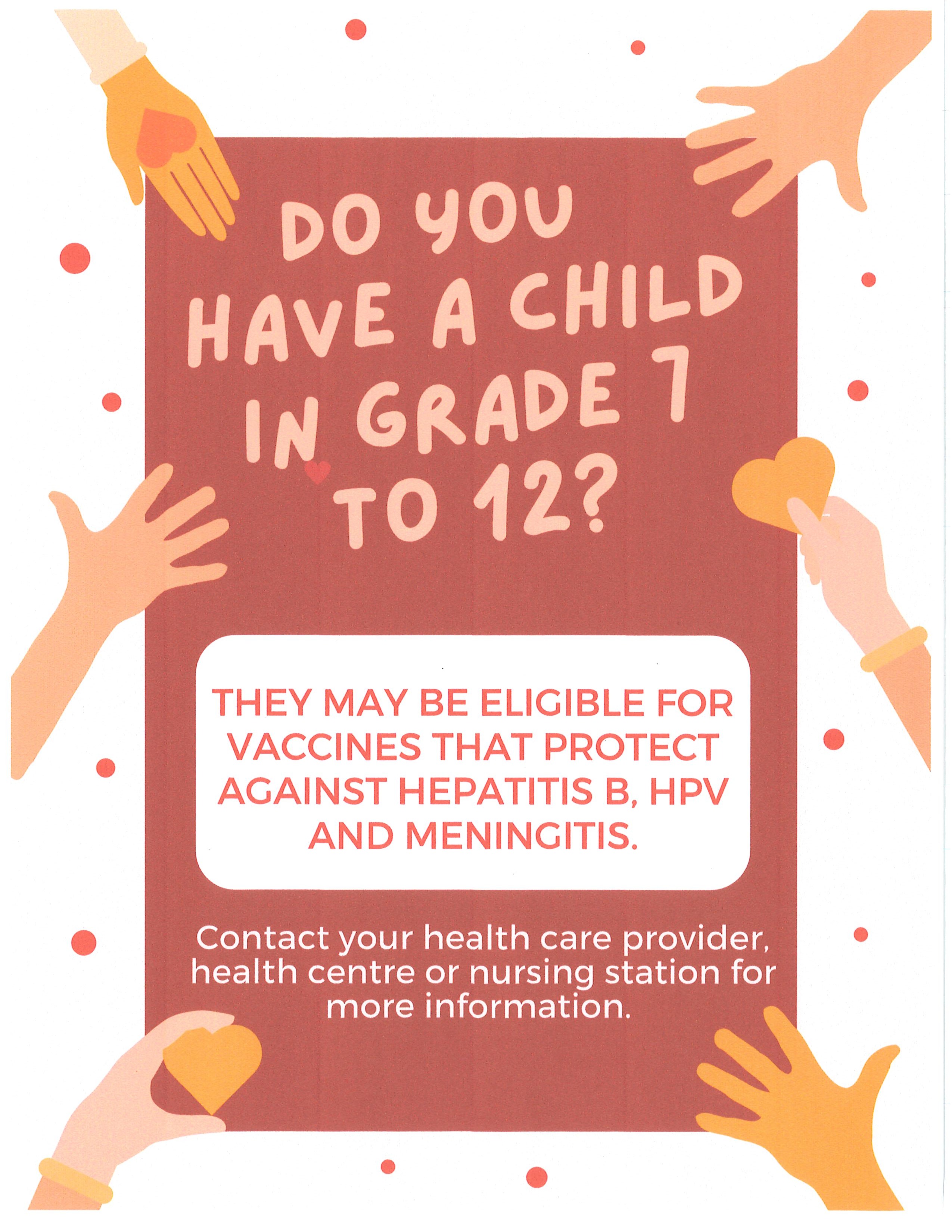 Back to school vaccine promotion Page 2