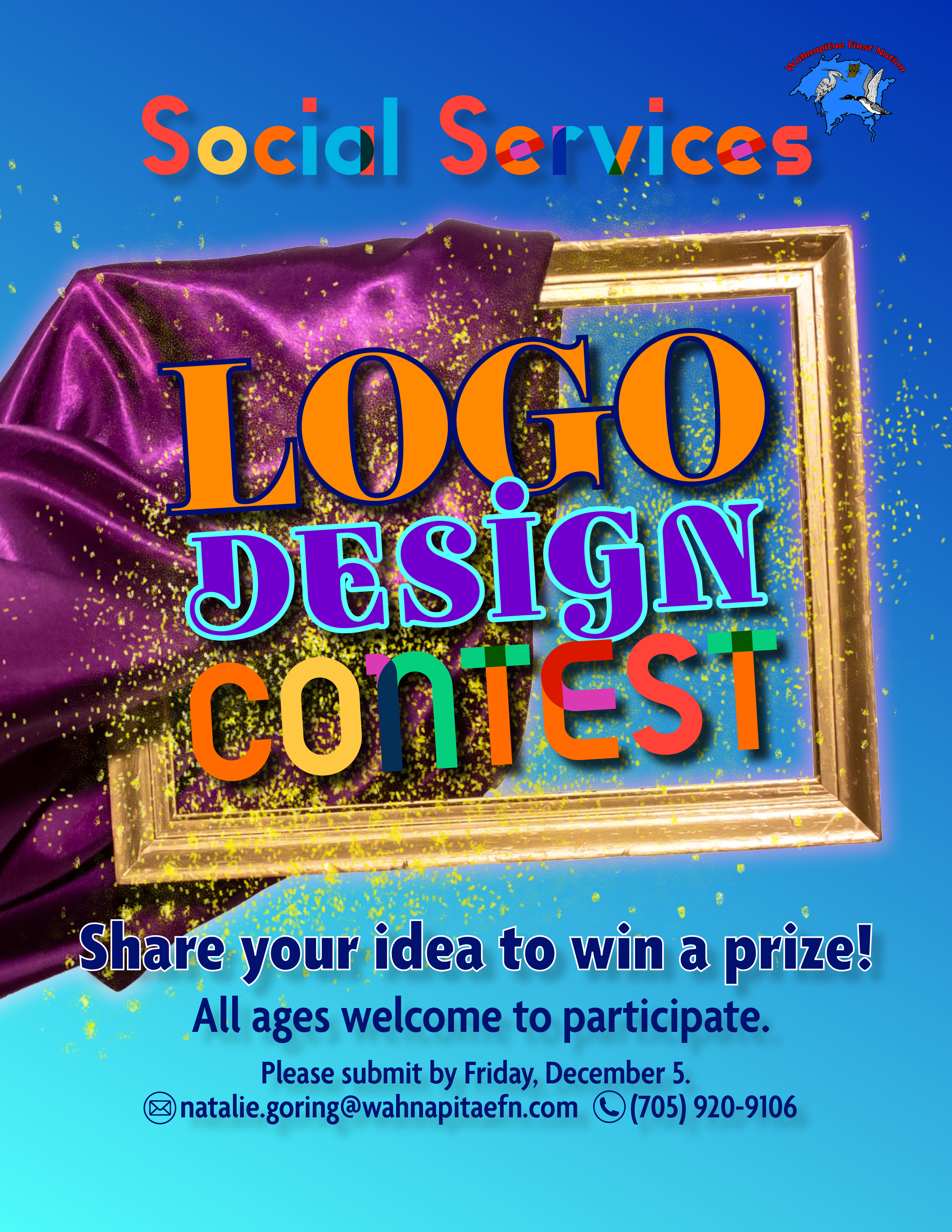 Social Services Logo Design Contest Flyer