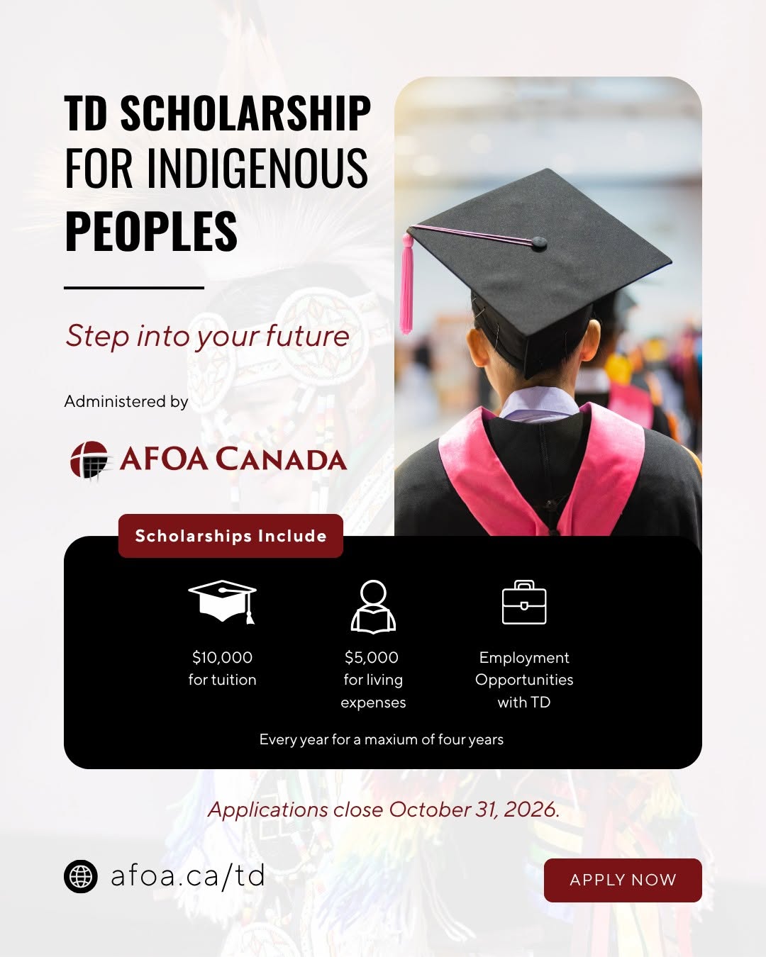 TD Indigenous Scholarships Oct2026