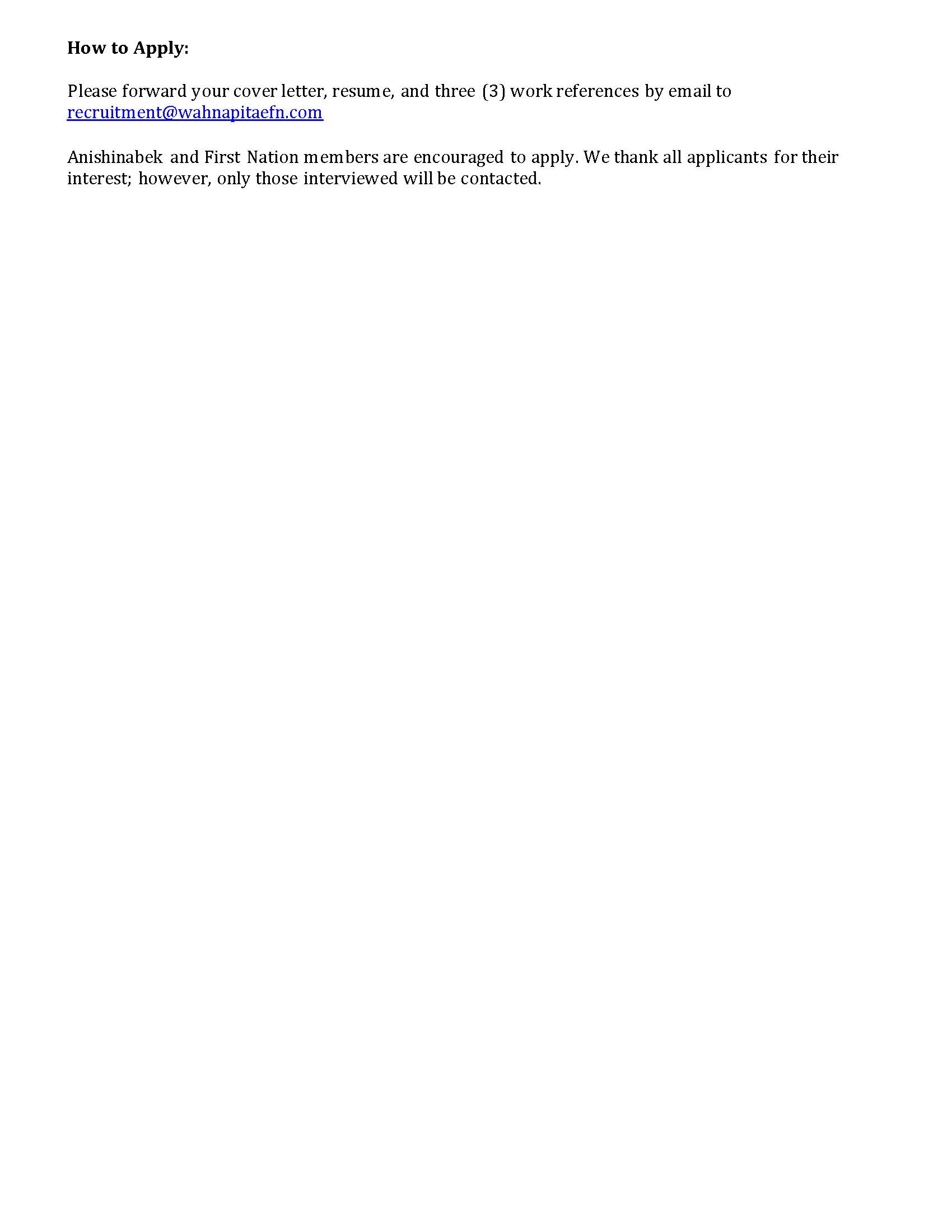 Environmental Technologist Aquatic Moniroting and Restoration Page 3