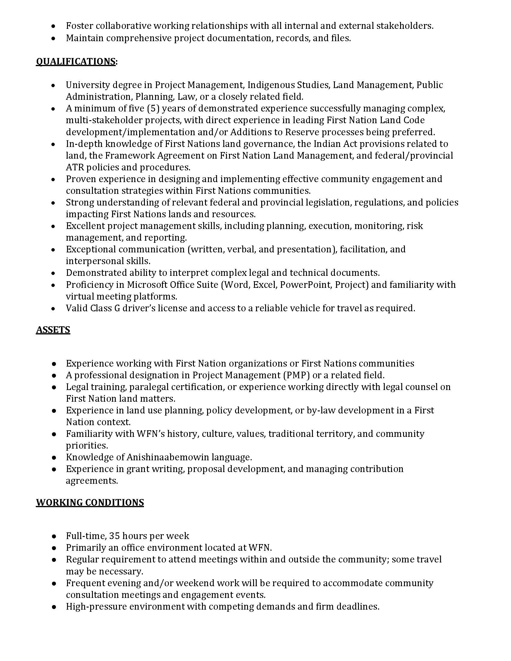 Special Projects Coordinator Page 3