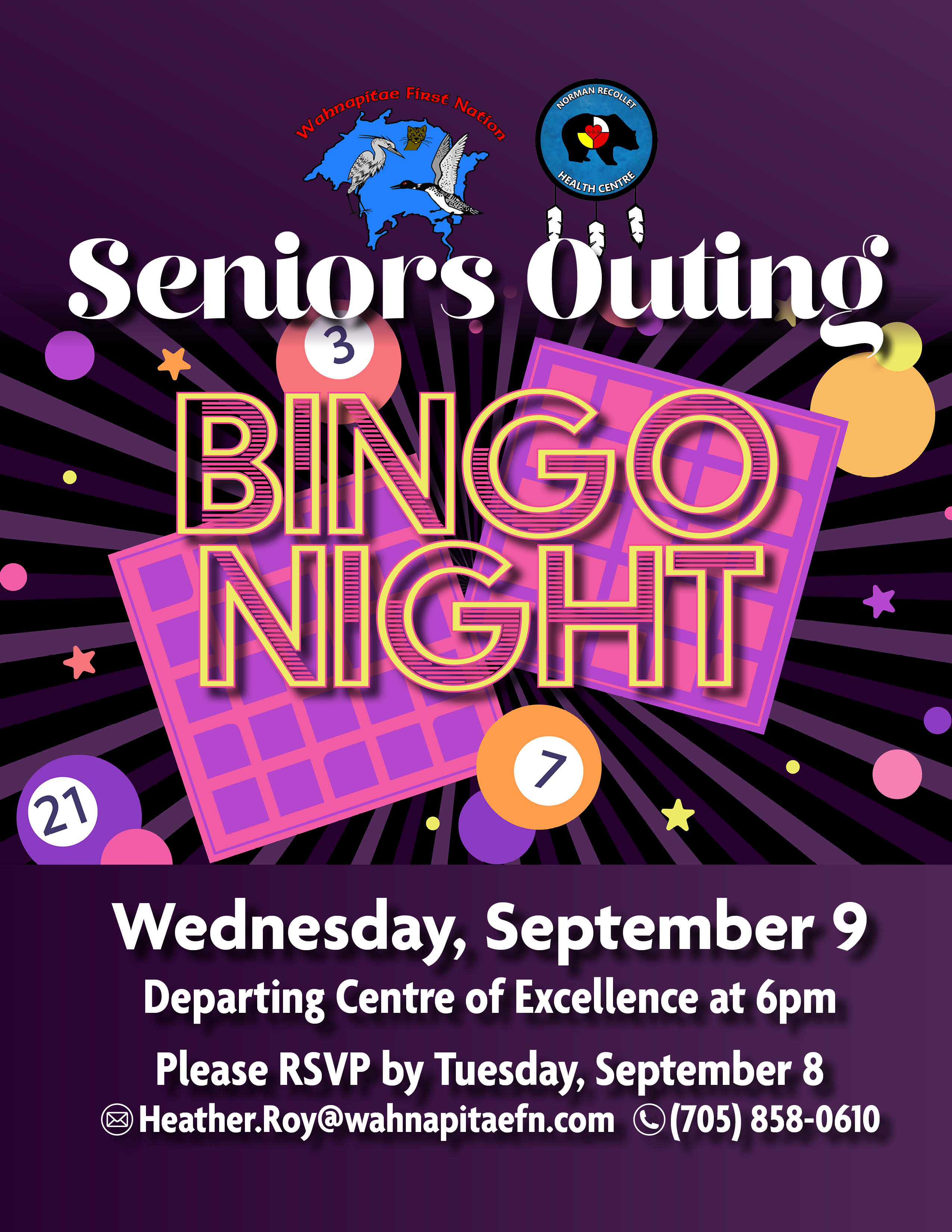 Seniors Outing: Bingo Night