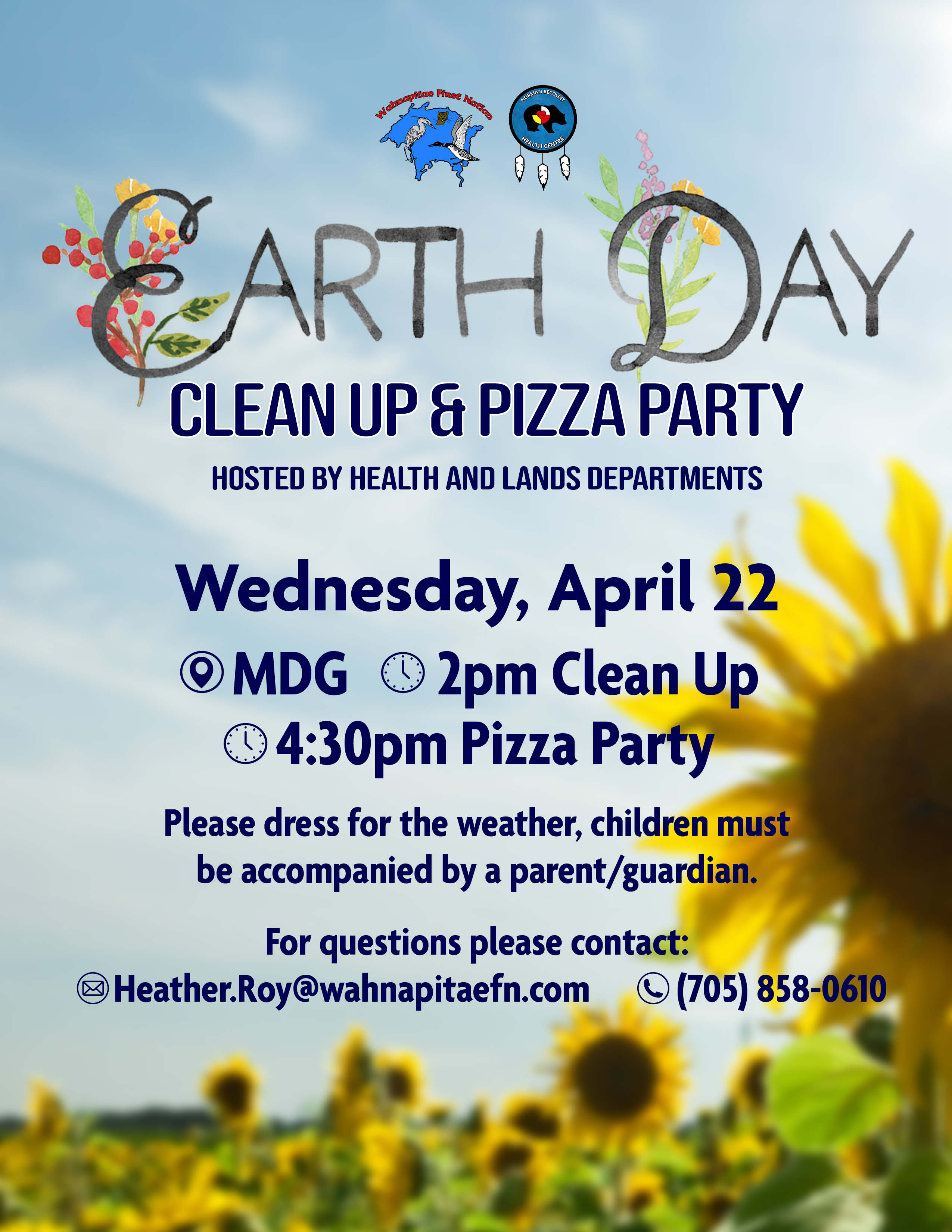 Earth Day - Clean Up & Pizza Party